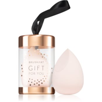 BrushArt Gift for You Make-up sponge burete pentru machiaj culoare LIGHT PINK - imagine 2